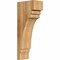 Ekena Millwork Pescadero Rough Sawn Corbel, Western Red Cedar, 6"W x 10"D x 26"H COR06X10X26PEC00RWR - alternate 1